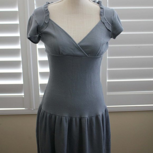 Free People Dresses & Skirts - Free People Midi Blue Dress